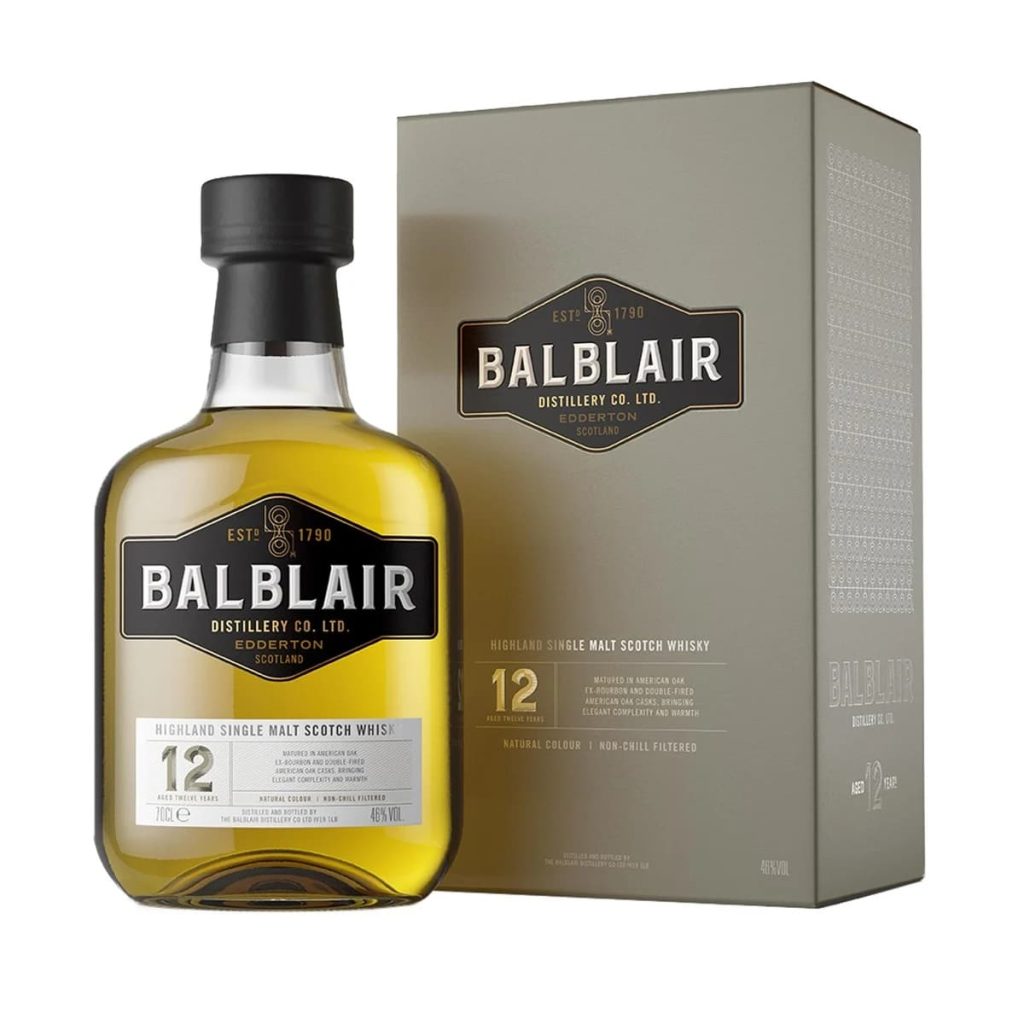 Balbair 12 year old whisky