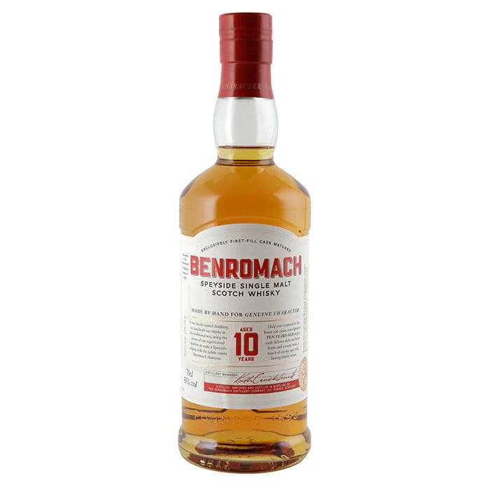 Benromach 10 year old whisky