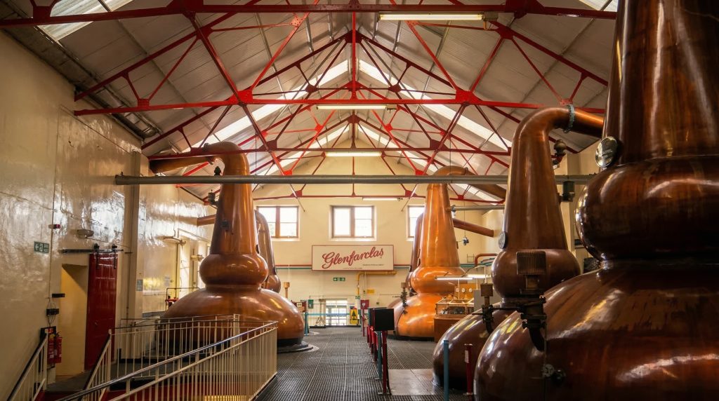 Tours of Glenfarclas Distillery in the Highlands