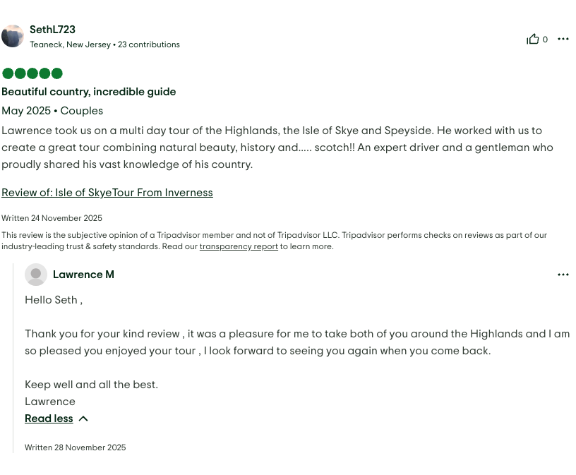 Whisky Tour Review 7